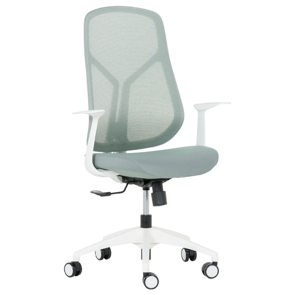 Carmen 7900 W Ergonomischer B&uuml;rostuhl mit Netzr&uuml;cken &ndash; Gr&uuml;n 