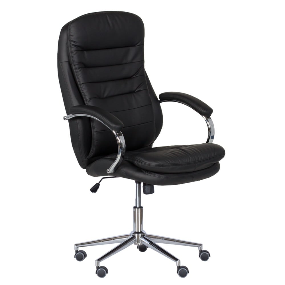 Carmen 6113-1 Chefsessel mit Kunstleder &ndash; Schwarz 