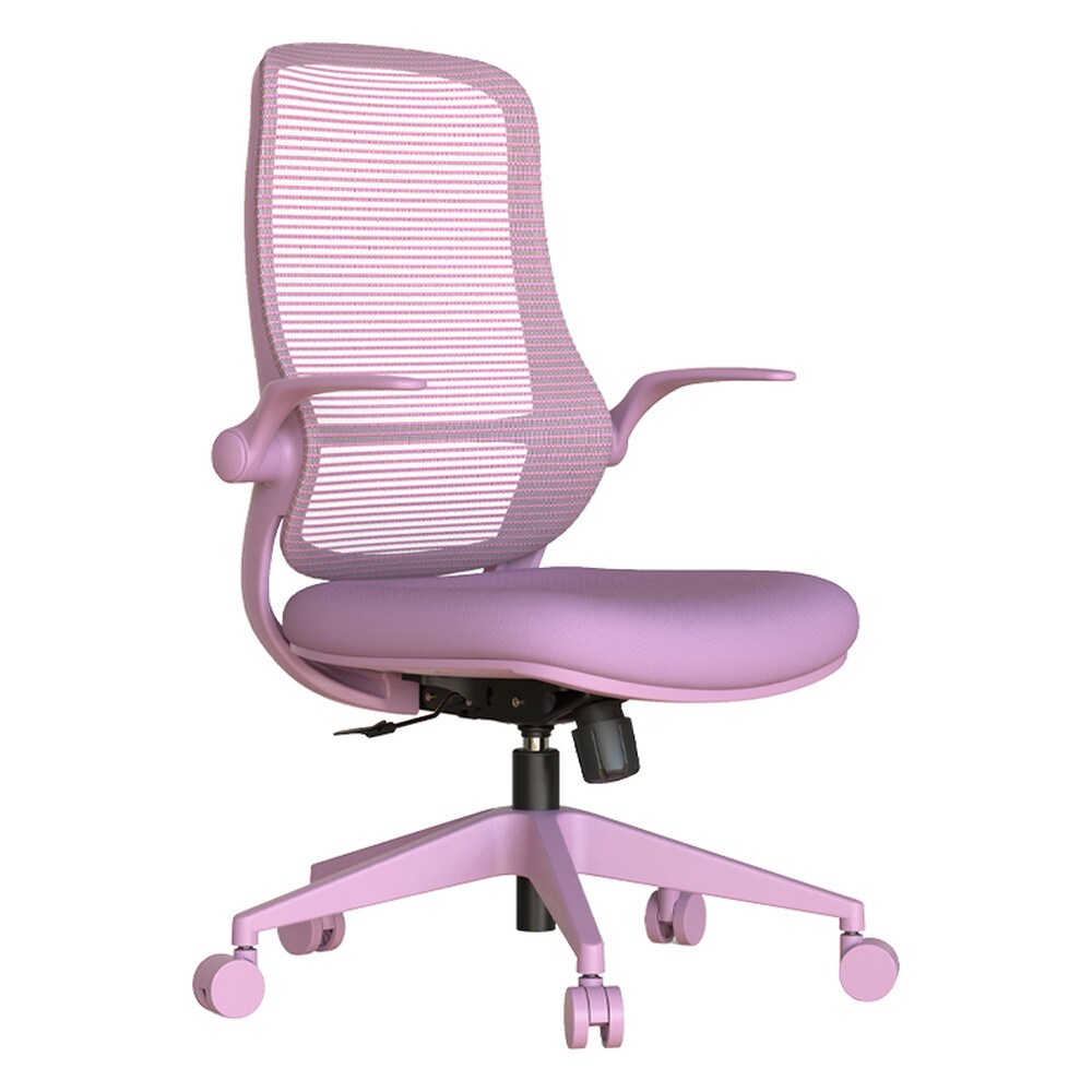 Carmen ASTARA Ergonomischer B&uuml;rostuhl mit Netzr&uuml;cken &ndash; Lila 
