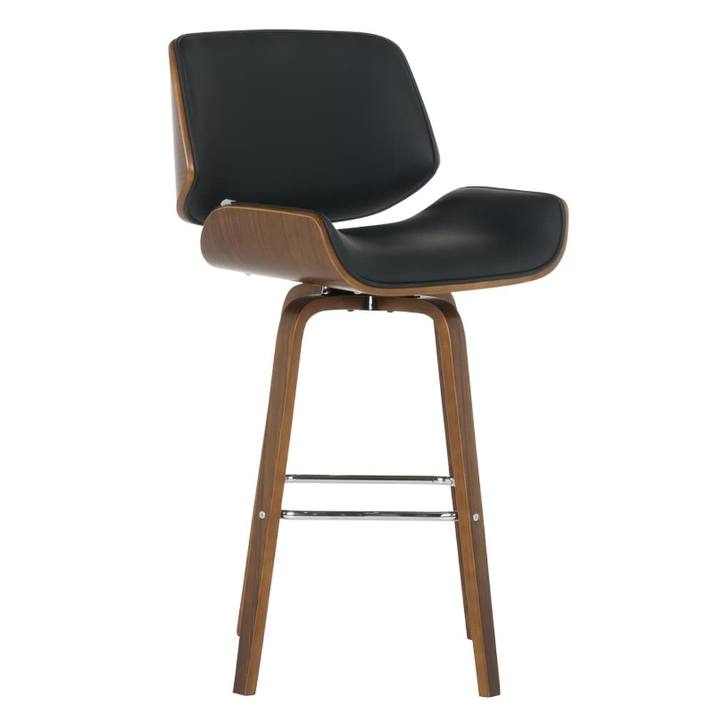 Carmen 4027 Barhocker &ndash; Nussbaum/Schwarz 
