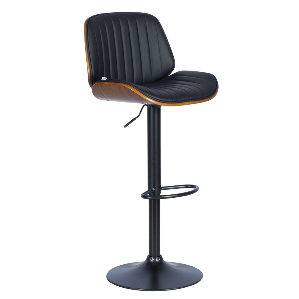 Carmen 4028 Barhocker &ndash; Nussbaum/Schwarz 