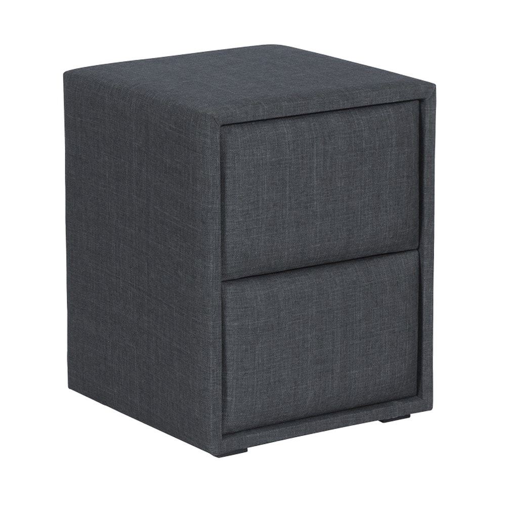 Carmen COTTON Nachttisch &ndash; Graphit 