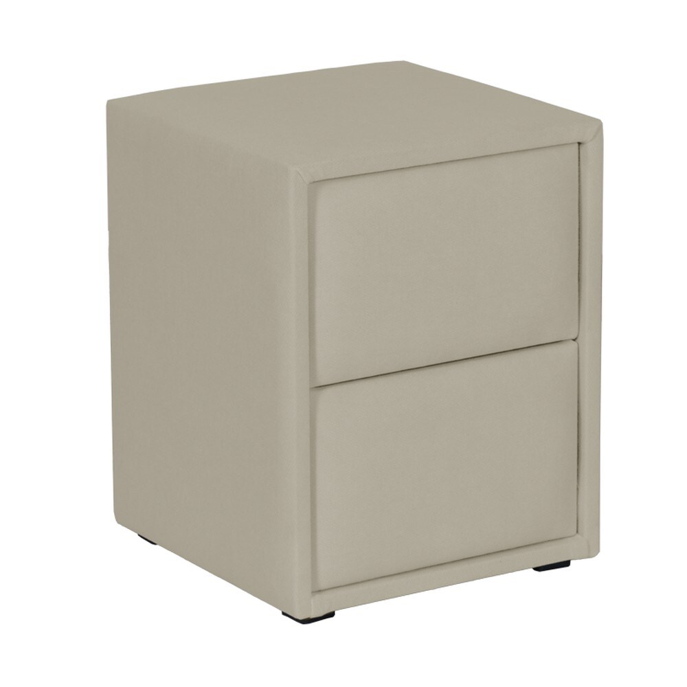Carmen PIANO Nachttisch &ndash; Beige 