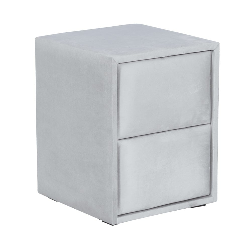 Carmen WAVE Nachttisch &ndash; Silber 