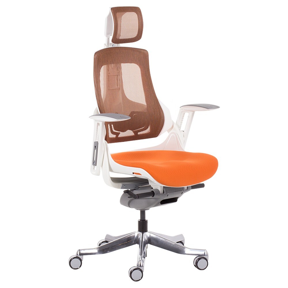Carmen AMBRA Ergonomischer B&uuml;rostuhl &ndash; Orange 