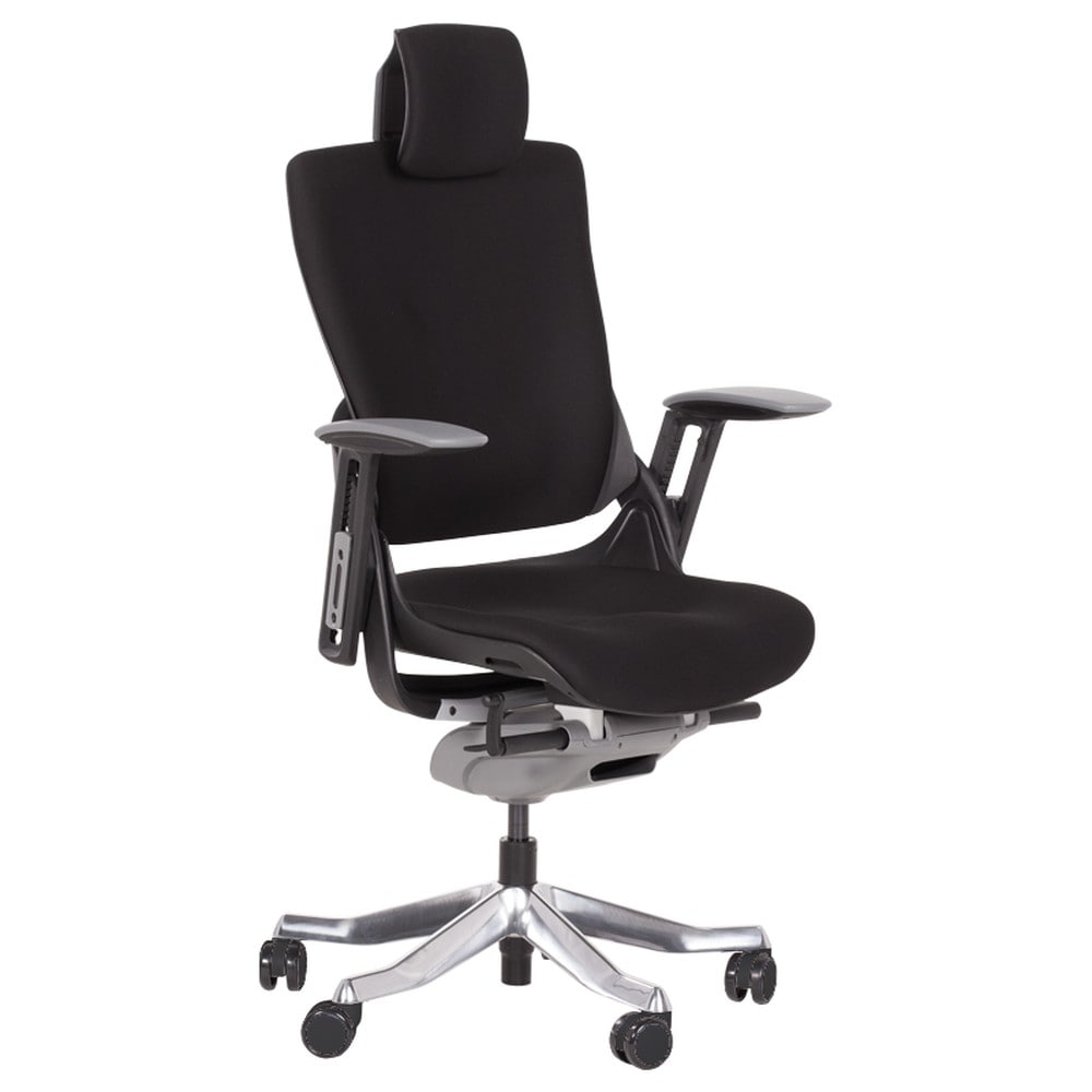 Carmen BRUNO Ergonomischer B&uuml;rostuhl &ndash; Schwarz 