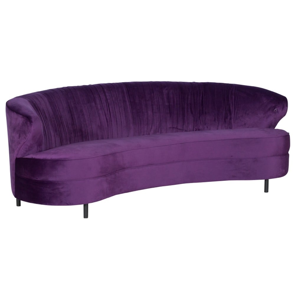 Carmen MIA HLR 3-Sitzer-Sofa &ndash; Lila 