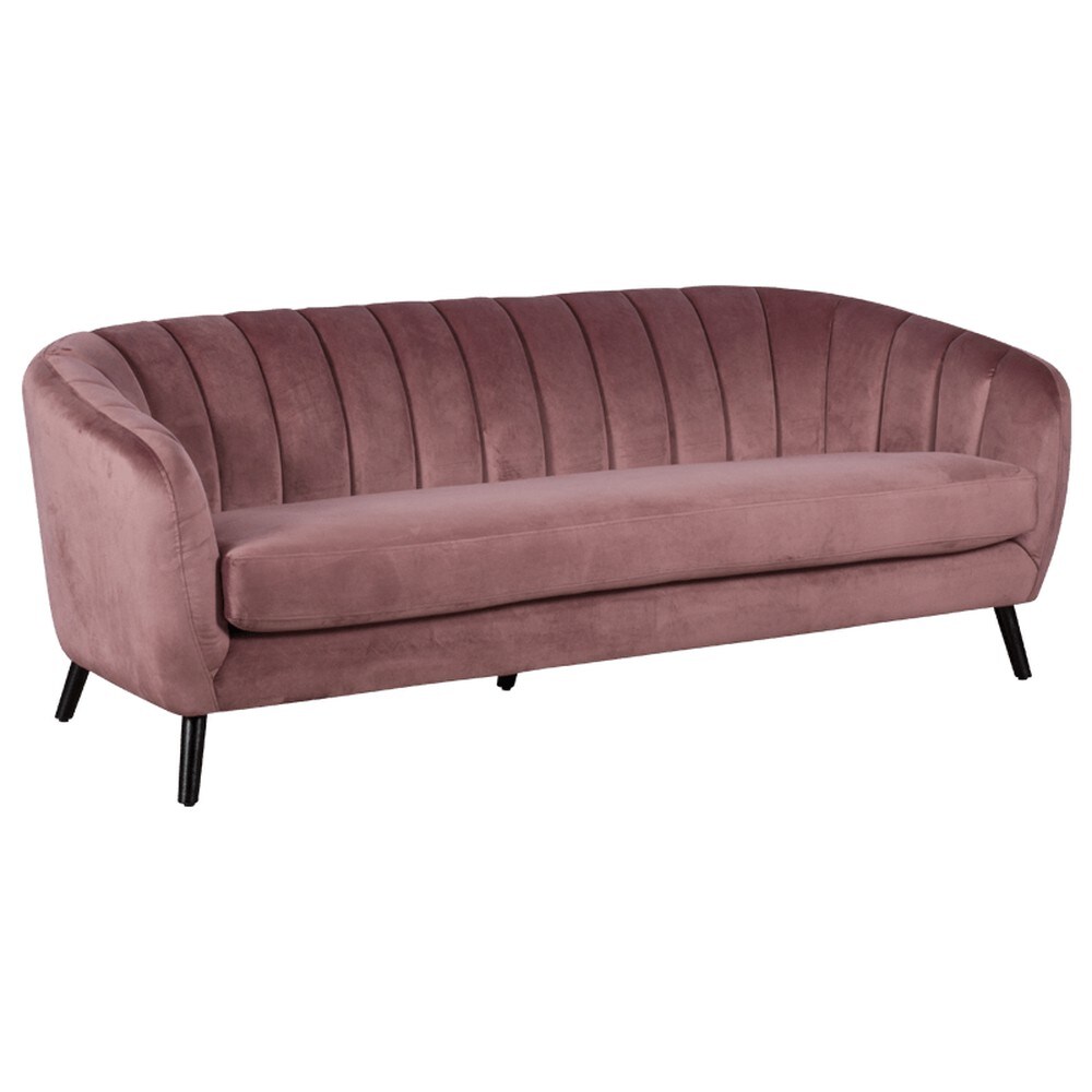 Carmen GRETA HLR 3-Sitzer-Sofa &ndash; Ros&eacute; 
