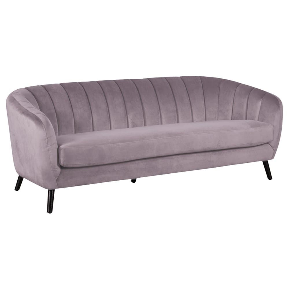 Carmen GRETA HLR 3-Sitzer-Sofa &ndash; Babyrosa 
