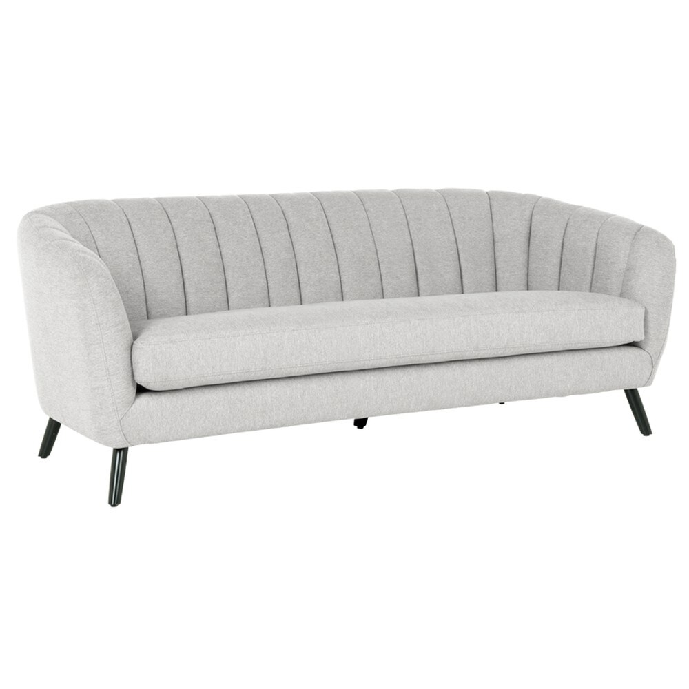 Carmen GRETA 3-Sitzer-Sofa &ndash; Hellgrau 