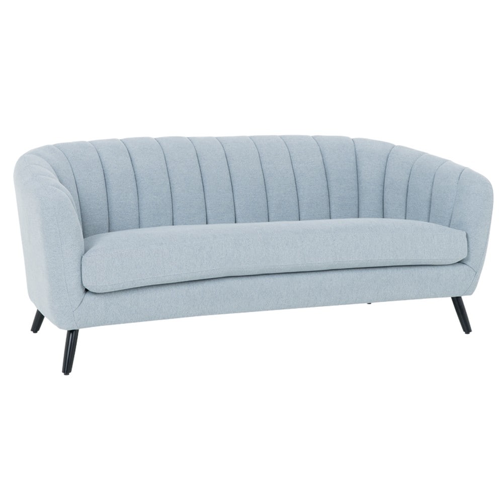 Carmen GRETA 3-Sitzer-Sofa &ndash; Hellblau 