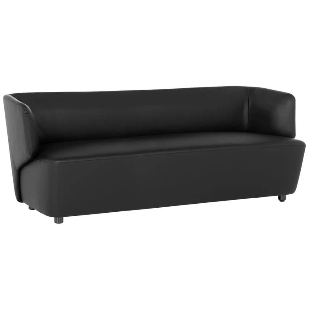 Carmen TUNE 3-Sitzer-Sofa &ndash; Schwarz 