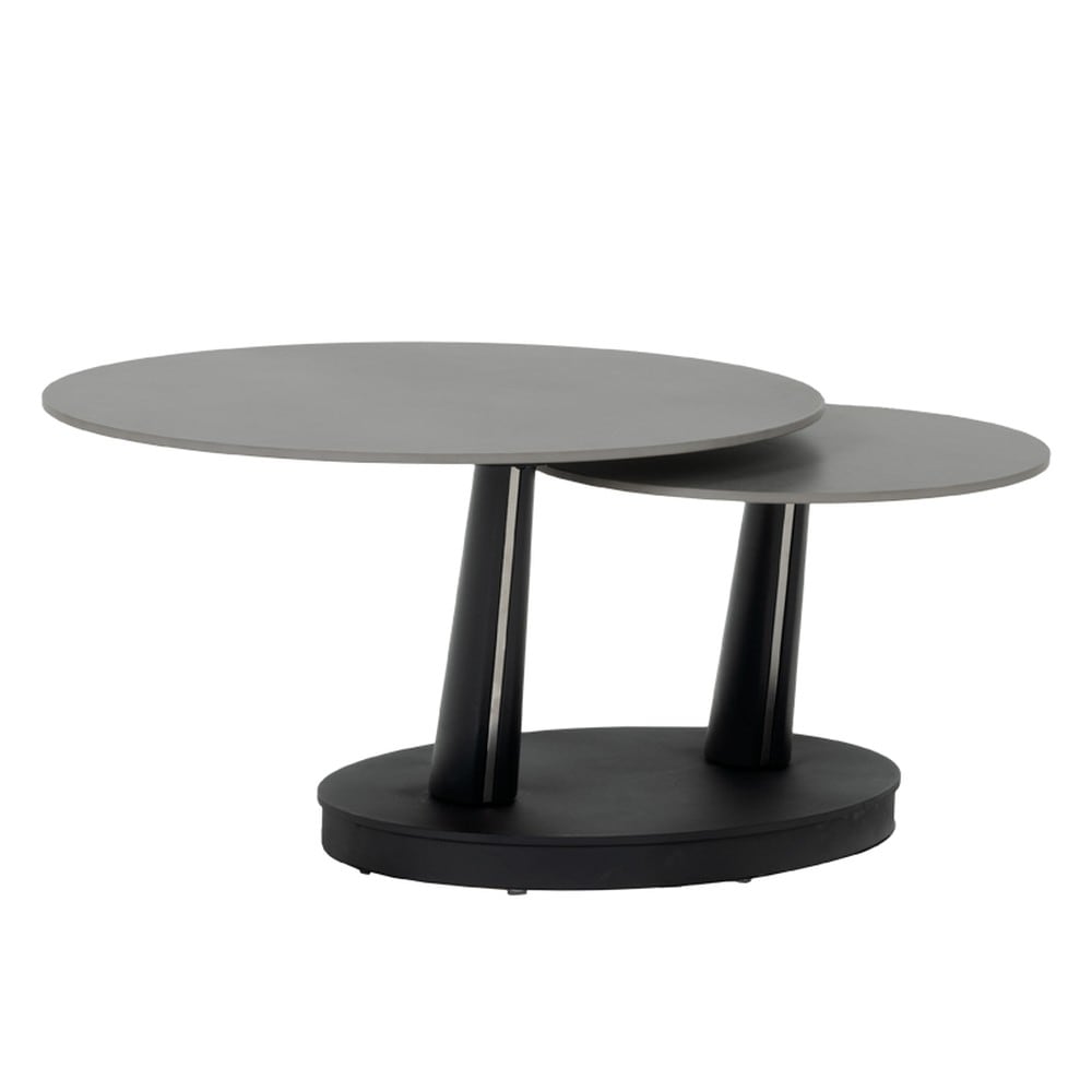 Carmen CORO Couchtisch &ndash; Grau 