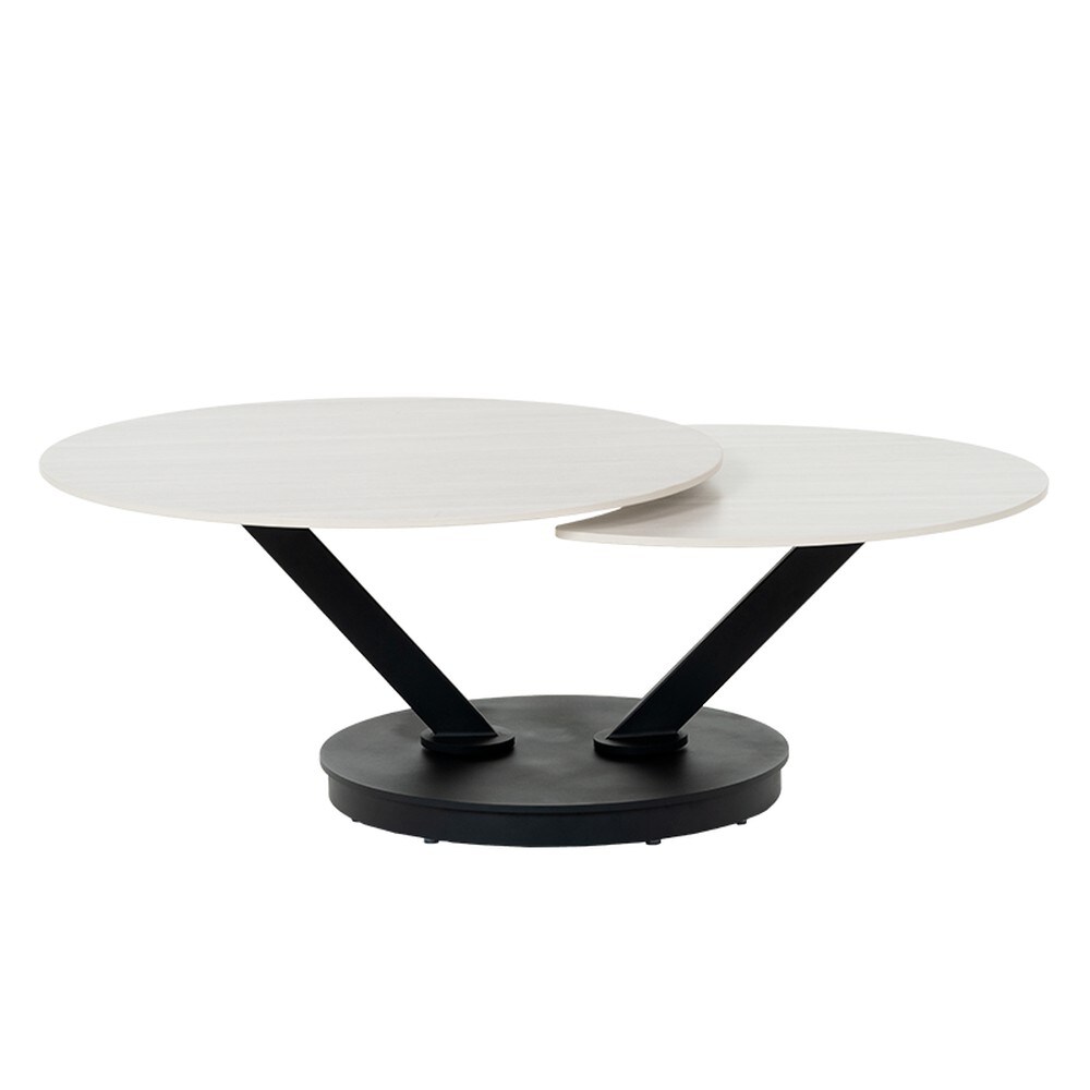 Carmen RITA Couchtisch &ndash; Creme 