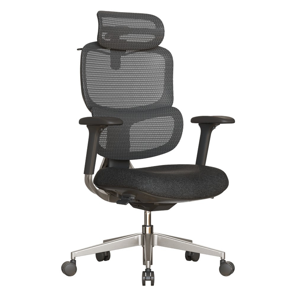 Carmen TARTAR Ergonomischer B&uuml;rostuhl &ndash; Schwarz 
