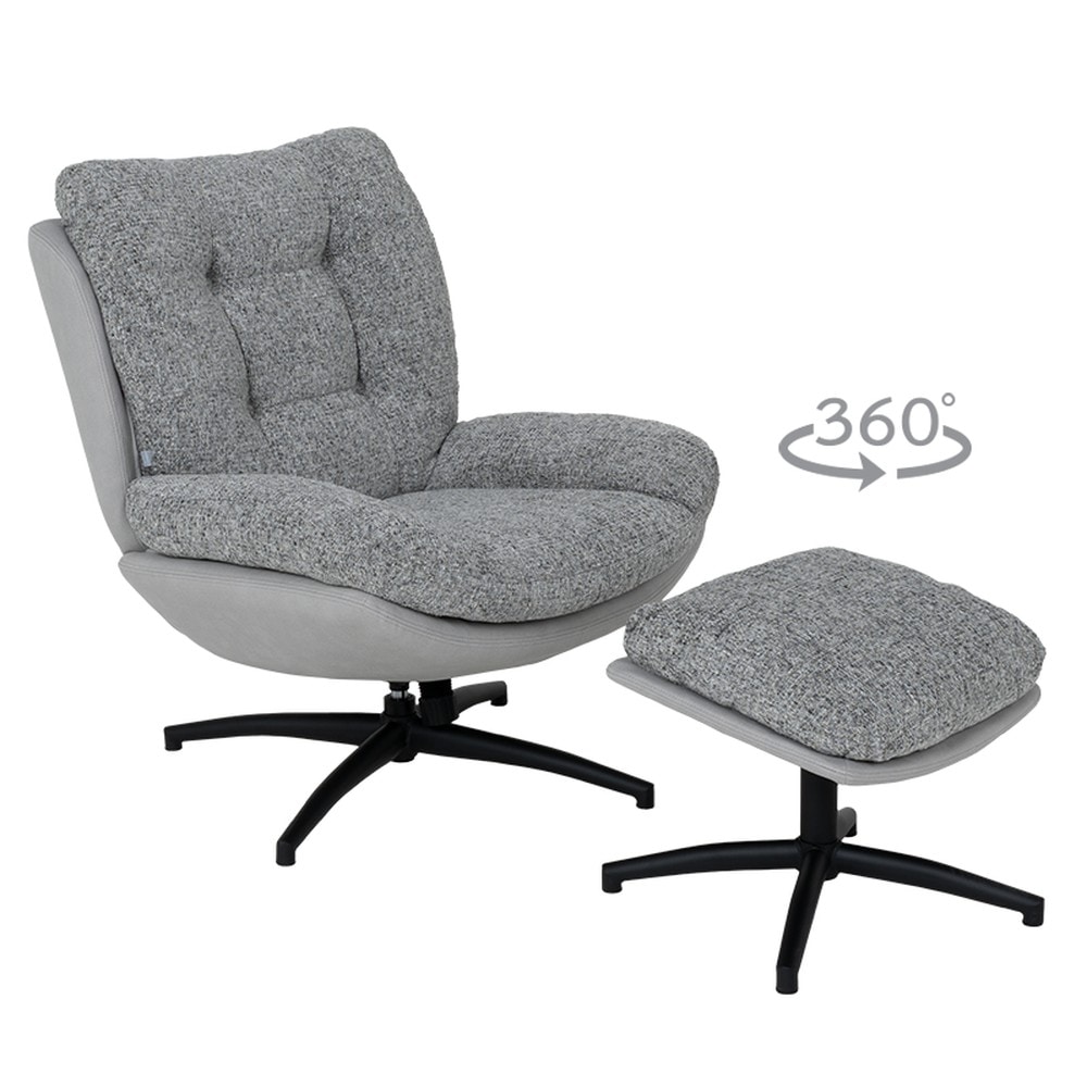 Carmen CHAVES Sessel &ndash; Grau 