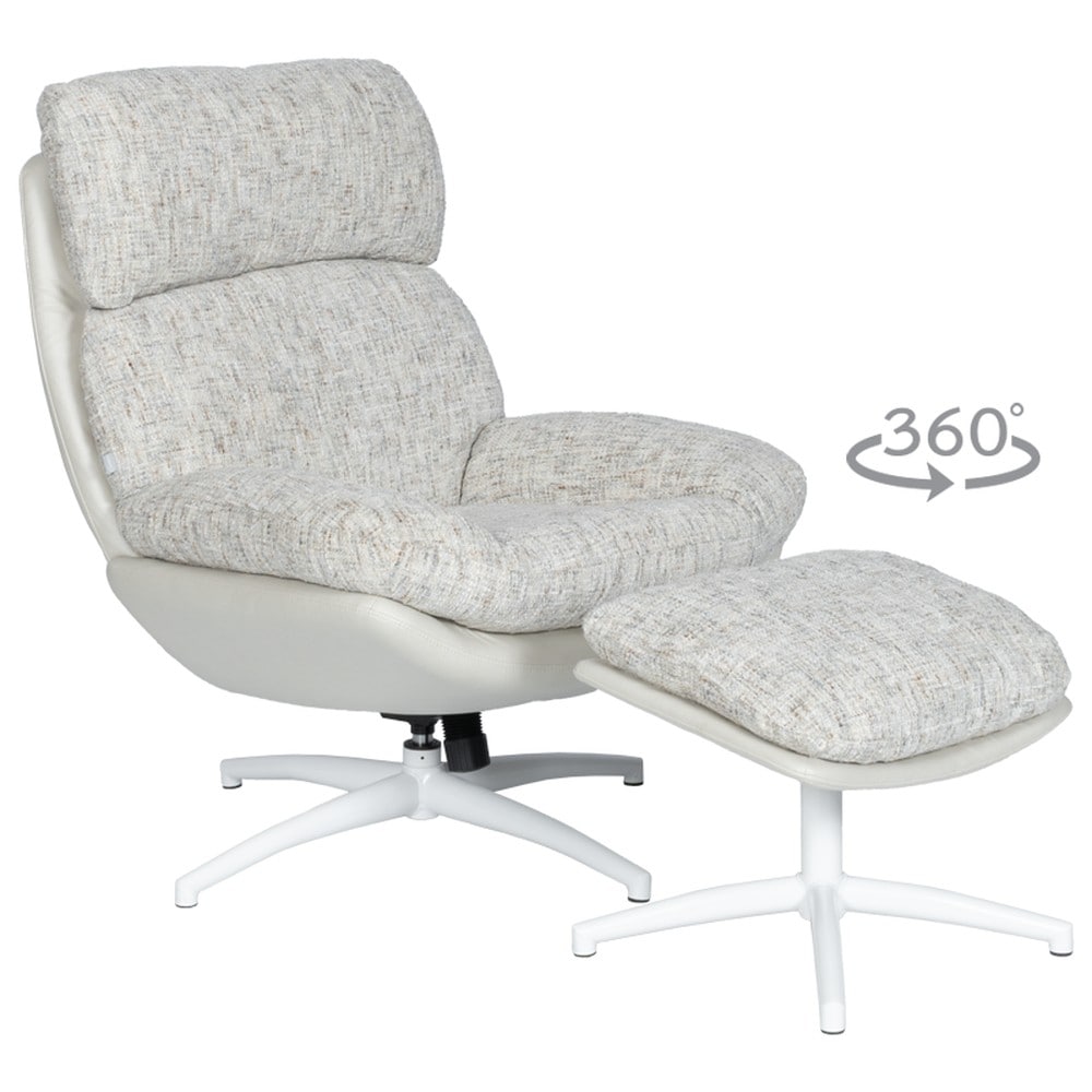 Carmen VALONGO Sessel &ndash; Creme 