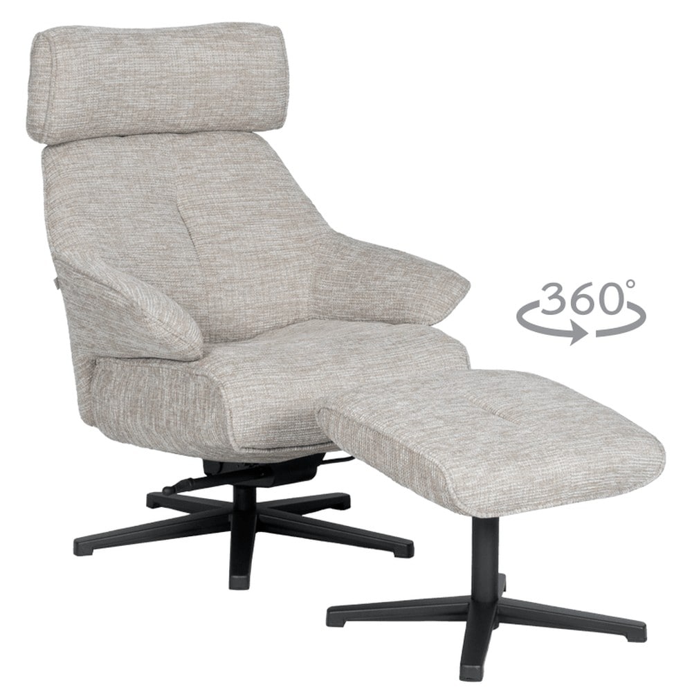 Carmen OVAR Sessel &ndash; Beige 
