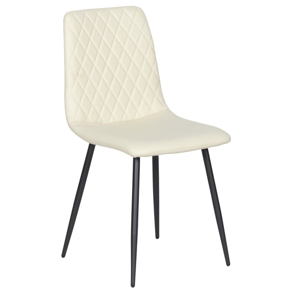 4er-Set Carmen MONZA Esszimmerstuhl &ndash; Creme 