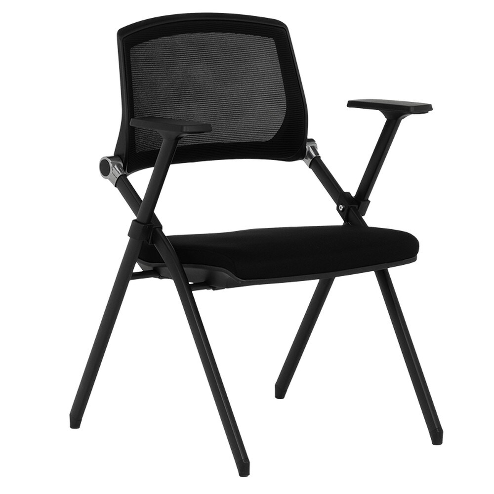 2er-Set Carmen 1706 Besucherstuhl &ndash; Schwarz 