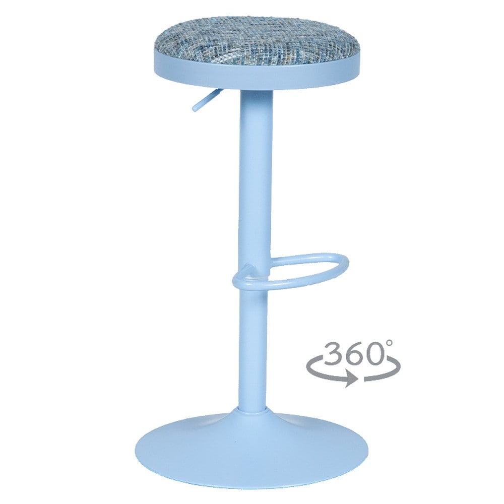 2er-Set Carmen BARACO Barhocker &ndash; Blau 
