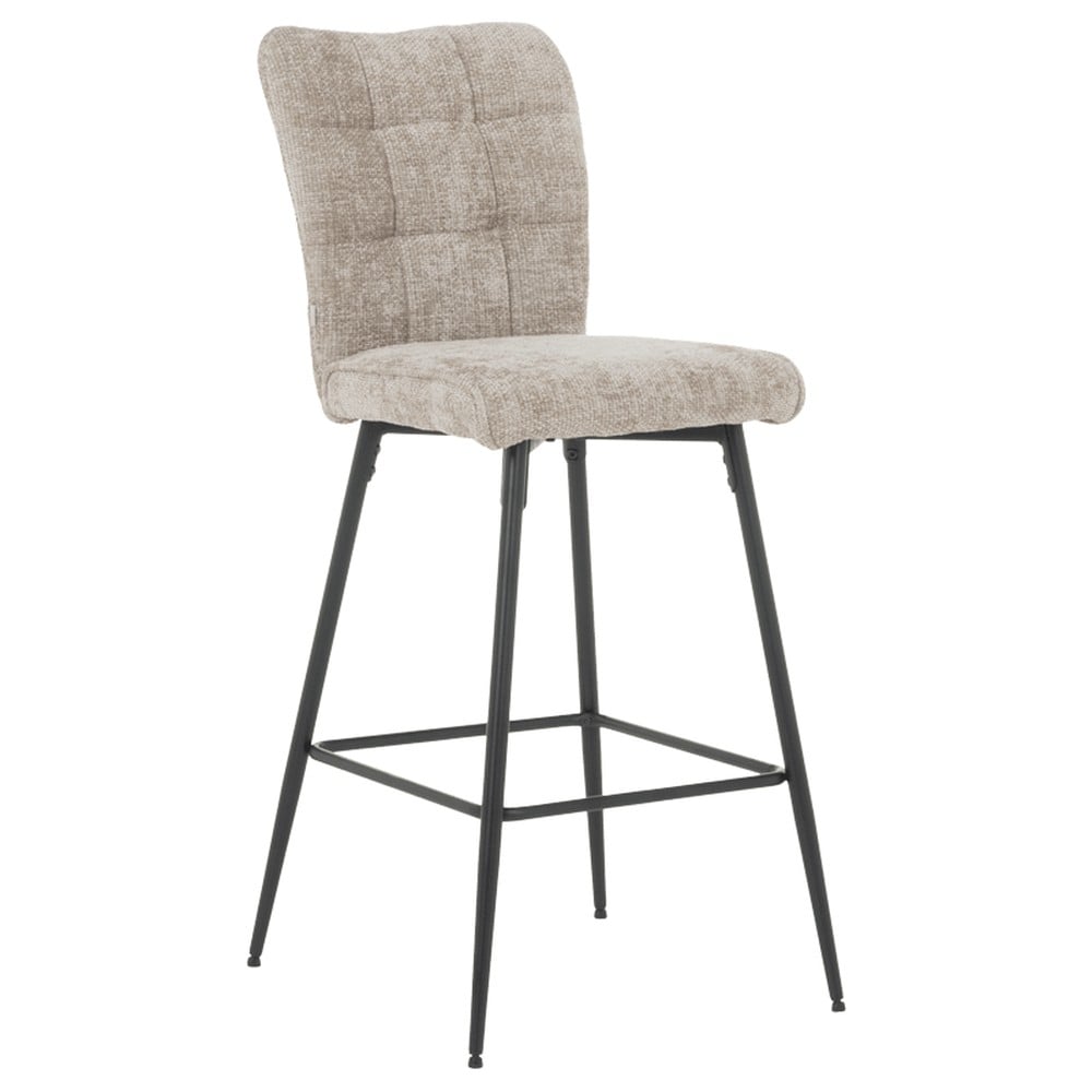 2er-Set Carmen BODMIN Barhocker &ndash; Hellbeige 