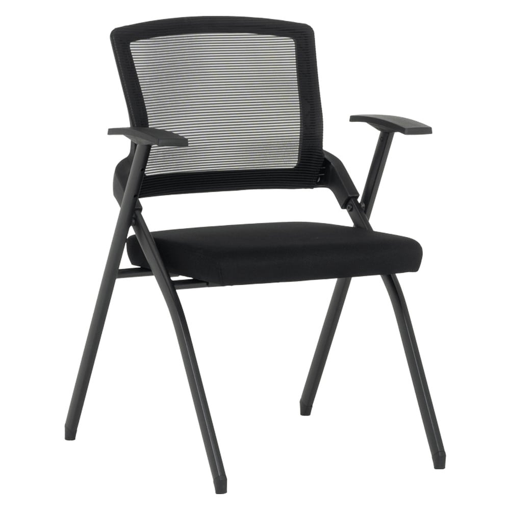 2er-Set Carmen 1702 Besucherstuhl &ndash; Schwarz 