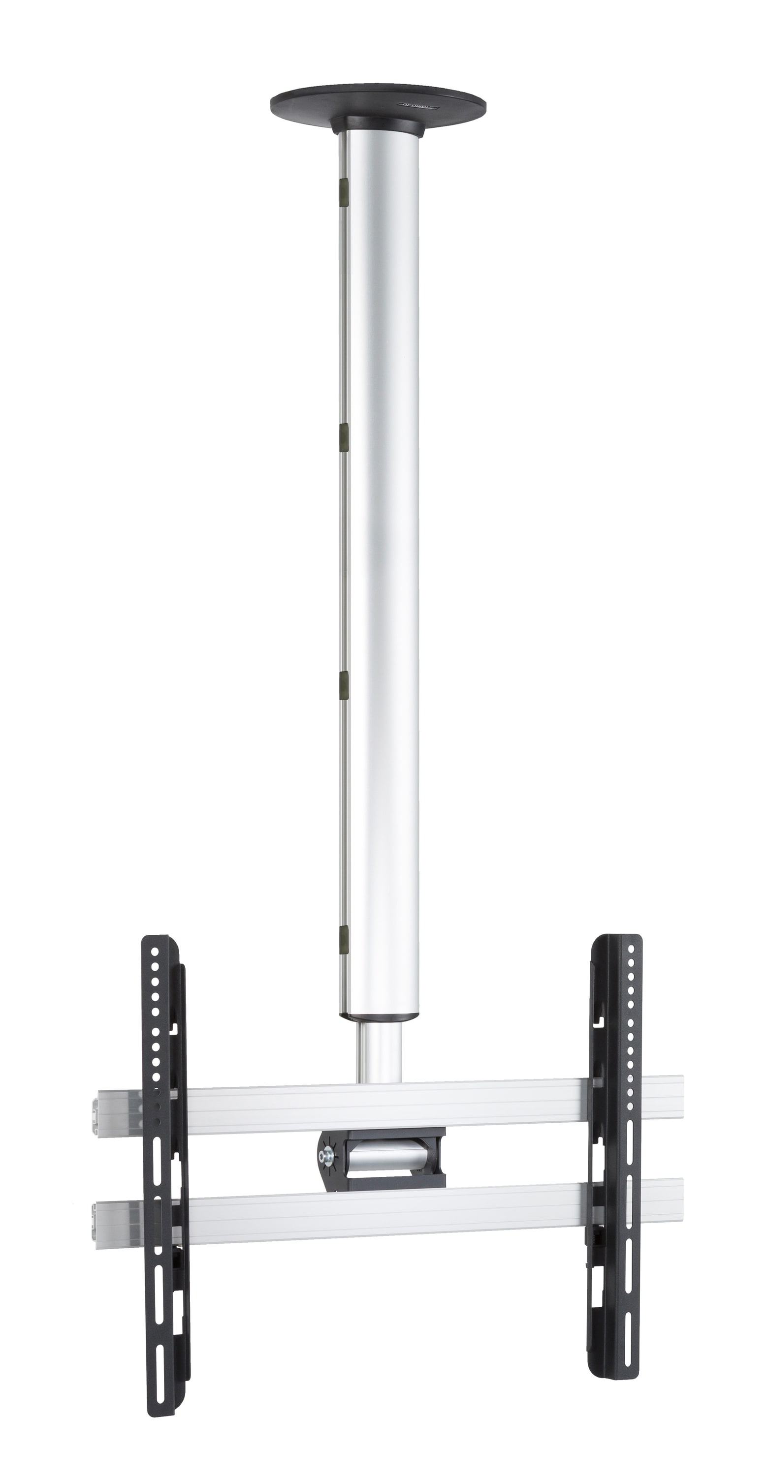 VCM Universal TV Deckenhalterung | 42-65 Zoll bis 50 kg | bis VESA bis 600x400 | h&ouml;hverstelbar 127-238 cm | TV Halterung 360 Grad schwenkbar drehbar und 15 Grad neigbar | Fernseher Halter &ndash; CM4 