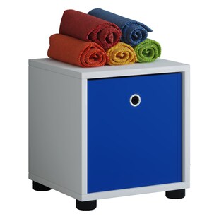 VCM Holzregal hängend | platzsparendes Regal | Maße: H. 34 x B. 31 x T. 30 cm | Elegantes Regal hängend | Aufbewahrungsregal | Bücherregal | Wandboard -  Benas-1 