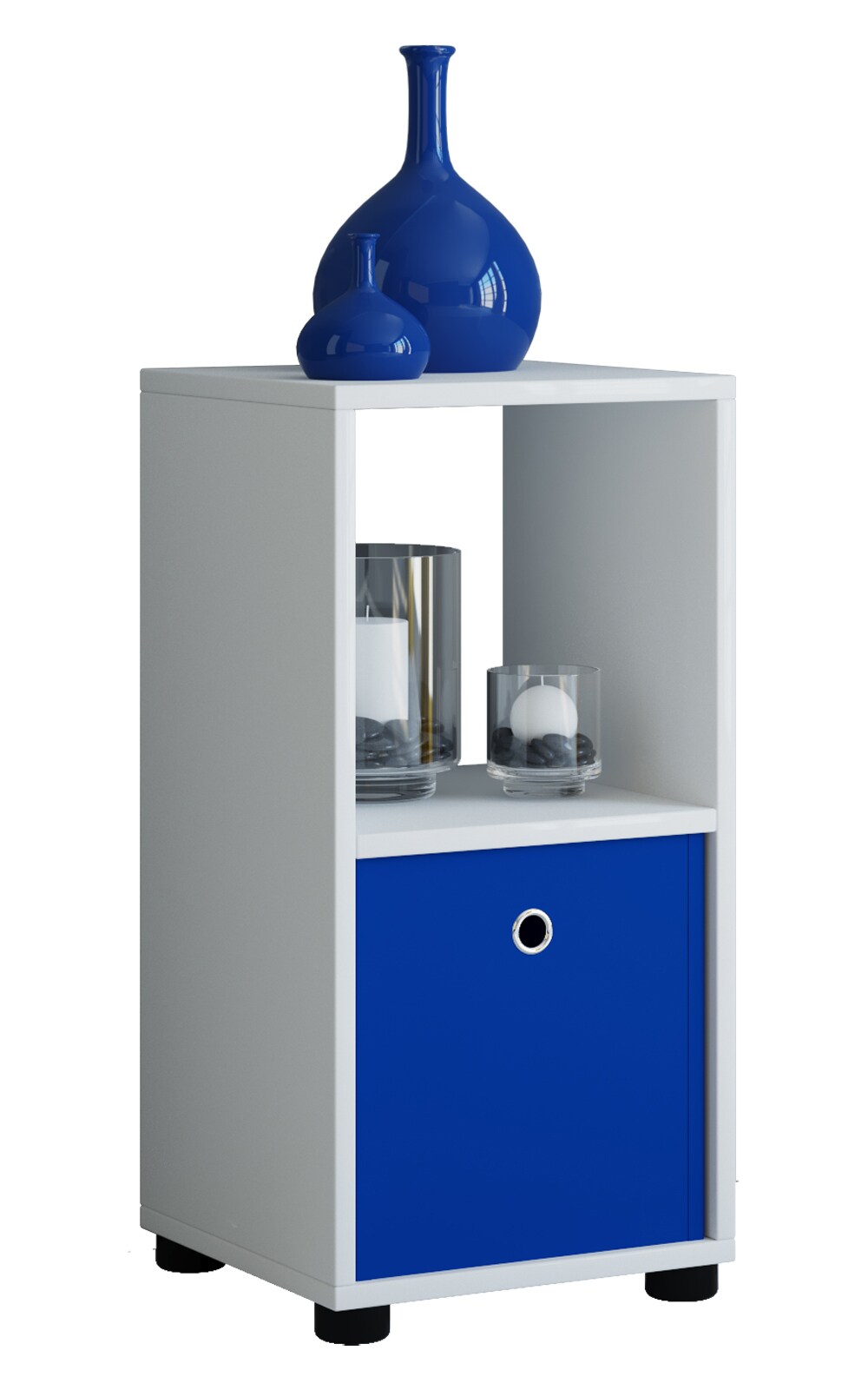 VCM Standregal "Holz Aufbewahrungs Stand Regal Bücher Benas-2" 1 Stk. tlg.