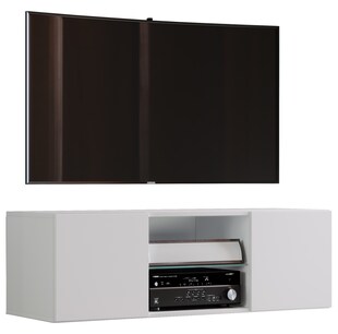 VCM TV Möbel | Wandboard | Lowboard hängend | Maße H. 40 x B. 95 x T. 36 cm | Wandschrank - Jusa 