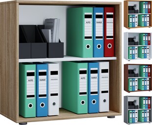 VCM Aktenregal Lona 2 Fächer 