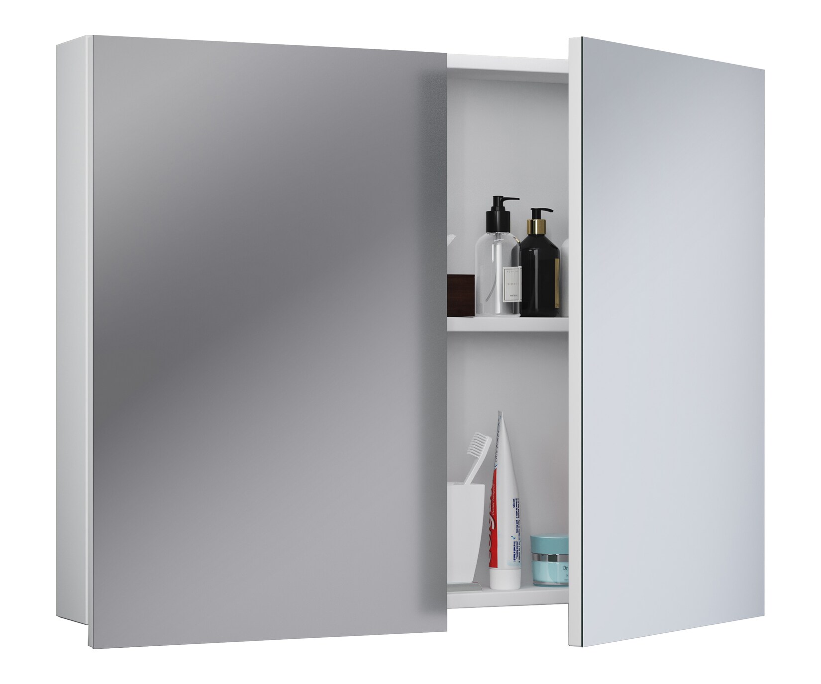 VCM Badspiegel "Spiegelschrank Spiegel Badezimmer Badinos 59x60 cm"