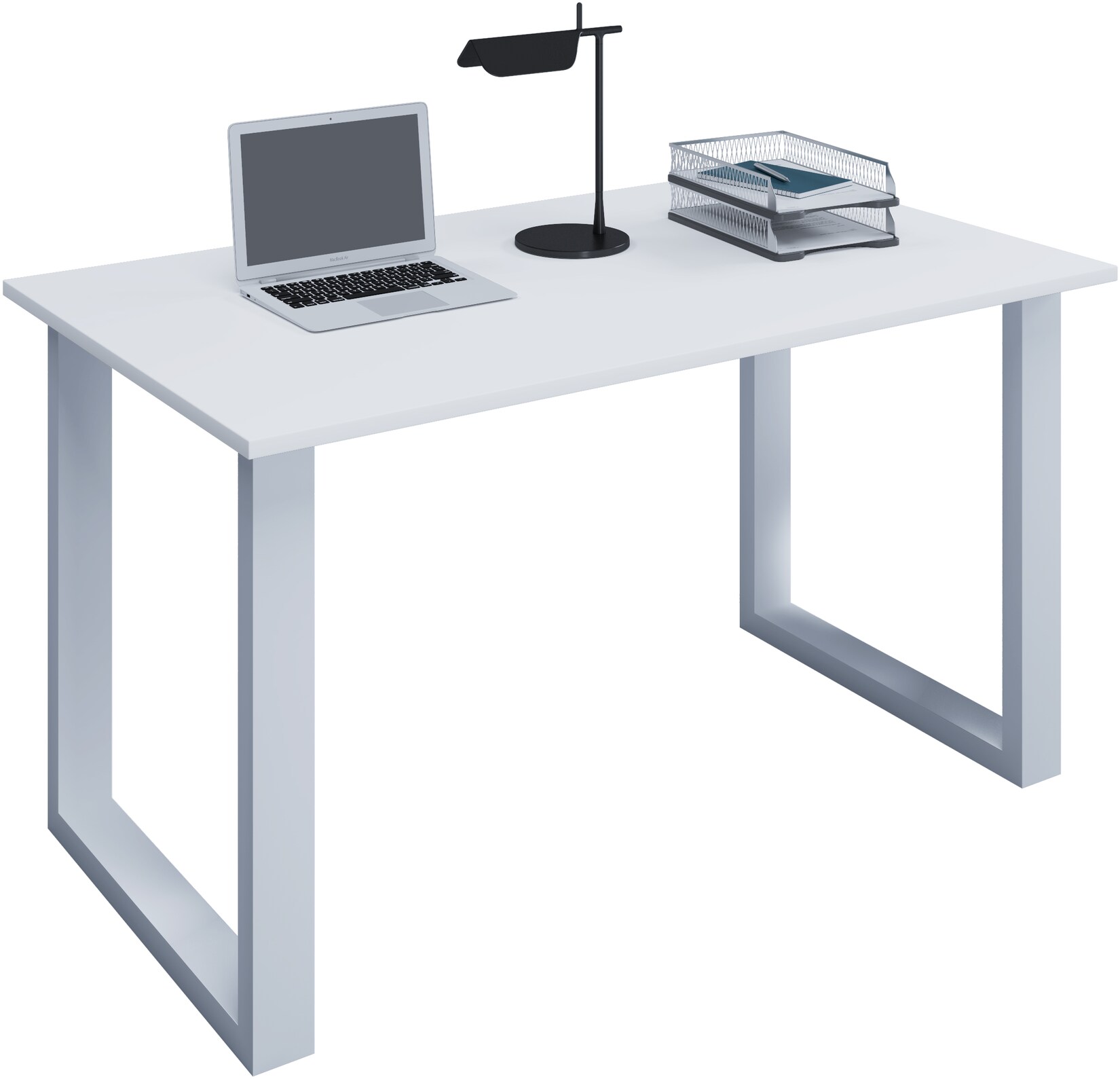 VCM Schreibtisch "Schreibtisch Bürotisch Computertisch 110x80 Lona U" 1 Stk. tlg.