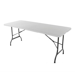 VCM Klapptisch | Maße 180x74x72 cm | Campingtisch | Partytisch | Gartentisch klappbar | Bistrotisch | Catering 