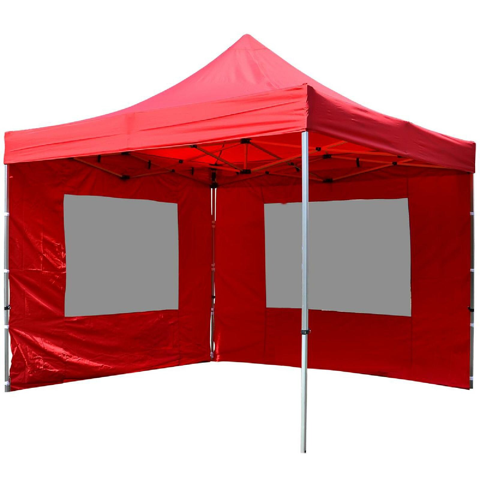 PROFI Pavillon   Maße ca. 3x3 m   wasserabweisende  / m² PE Plane   Partyzelt   Gartenzelt