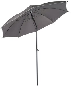 VCM Sonnenschirm 180 cm | Strandschirm | Schirm | Balkonschirm | Gartenschirm - rund UV-Schutz 