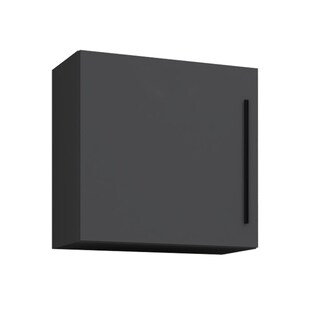 VCM Holzregal hängend | platzsparendes Regal | Maße: H. 50 x B. 50 x T. 30 cm | Elegantes Regal hängend | Aufbewahrungsregal | Bücherregal | Wandboard - Arila M 