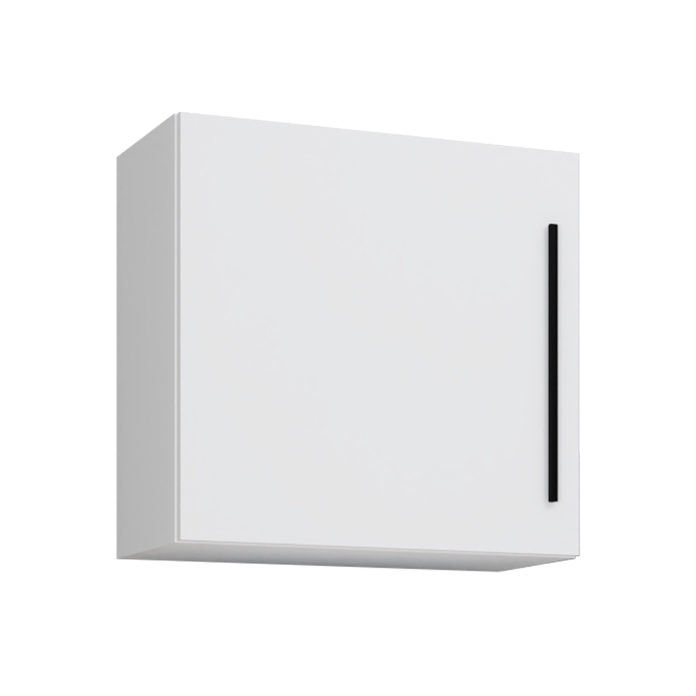 VCM Holzregal h&auml;ngend | platzsparendes Regal | Ma&szlig;e: H. 50 x B. 50 x T. 30 cm | Elegantes Regal h&auml;ngend | Aufbewahrungsregal | B&uuml;cherregal | Wandboard - Arila M 