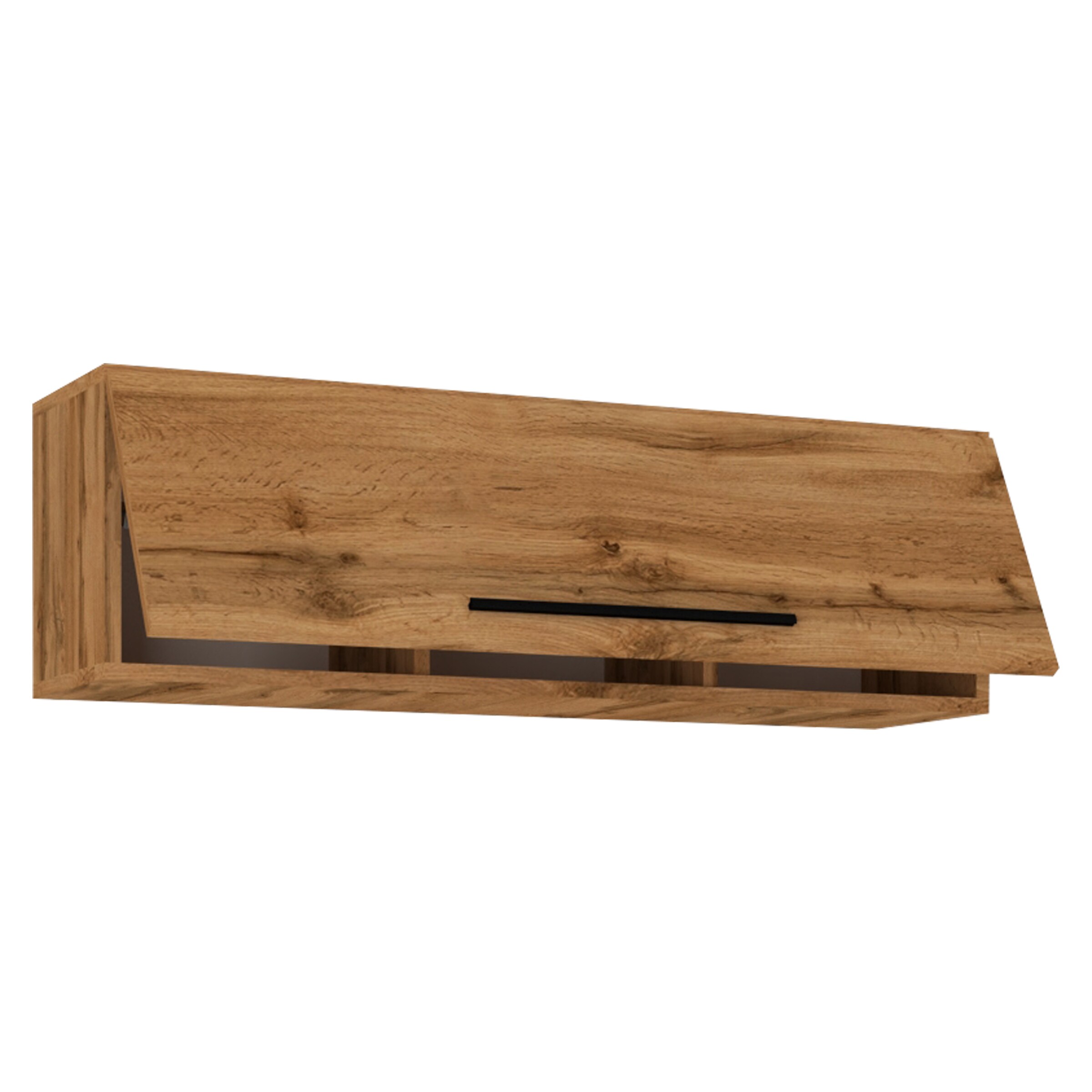 VCM Holzregal h&auml;ngend | platzsparendes Regal | Ma&szlig;e: H. 30 x B. 95 x T. 30 cm | Elegantes Regal h&auml;ngend | Aufbewahrungsregal | B&uuml;cherregal | Wandboard - Arila L 