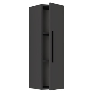 VCM Holzregal hängend | platzsparendes Regal | Maße: H. 95 x B. 30 x T. 30 cm | Elegantes Regal hängend | Aufbewahrungsregal | Bücherregal | Wandboard - Arila L Senkrecht 