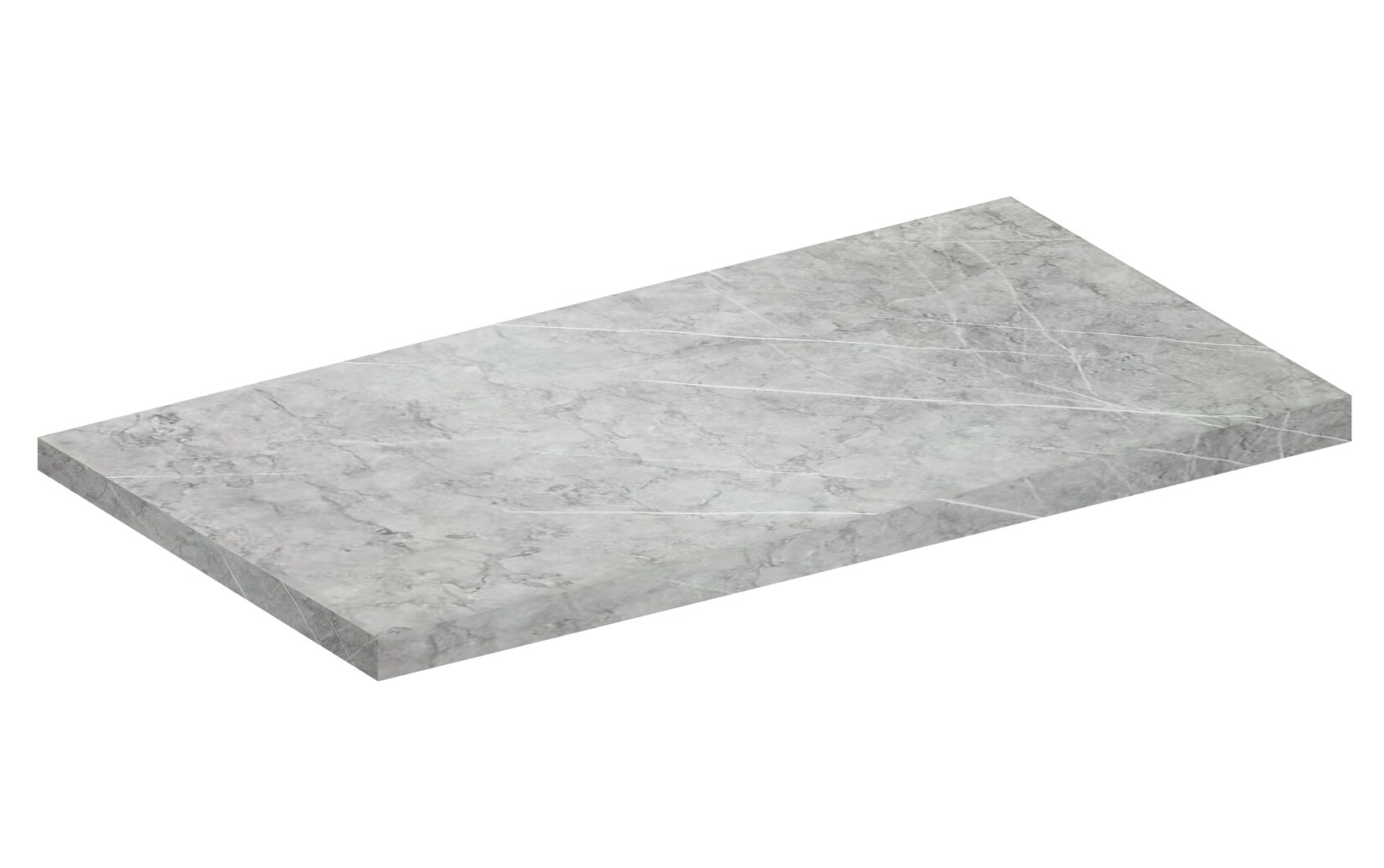 Disque de cuisine de cuisine Fasola H. 3 x L. 120 x P. 60 cm Style marmoral