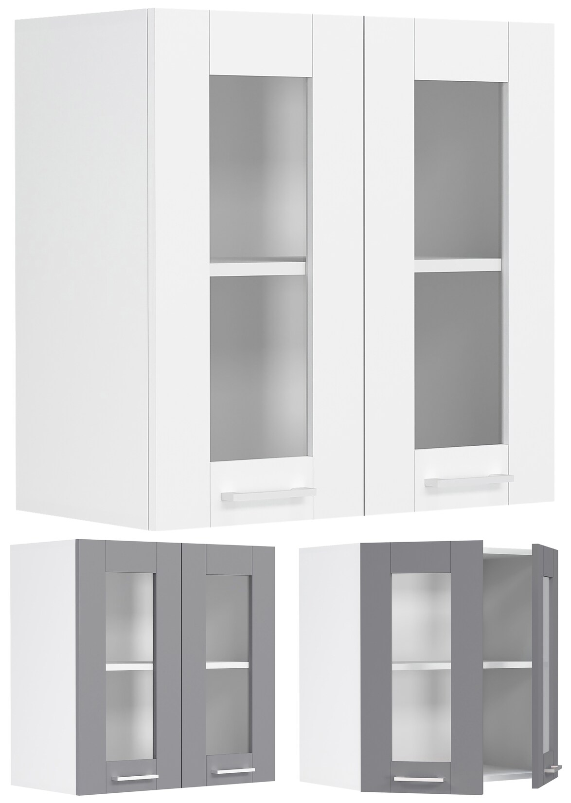 VCM Hängeschrank "Küchenschrank B. 80 cm Hängeschrank Küche Colura" 1 Stk. tlg.