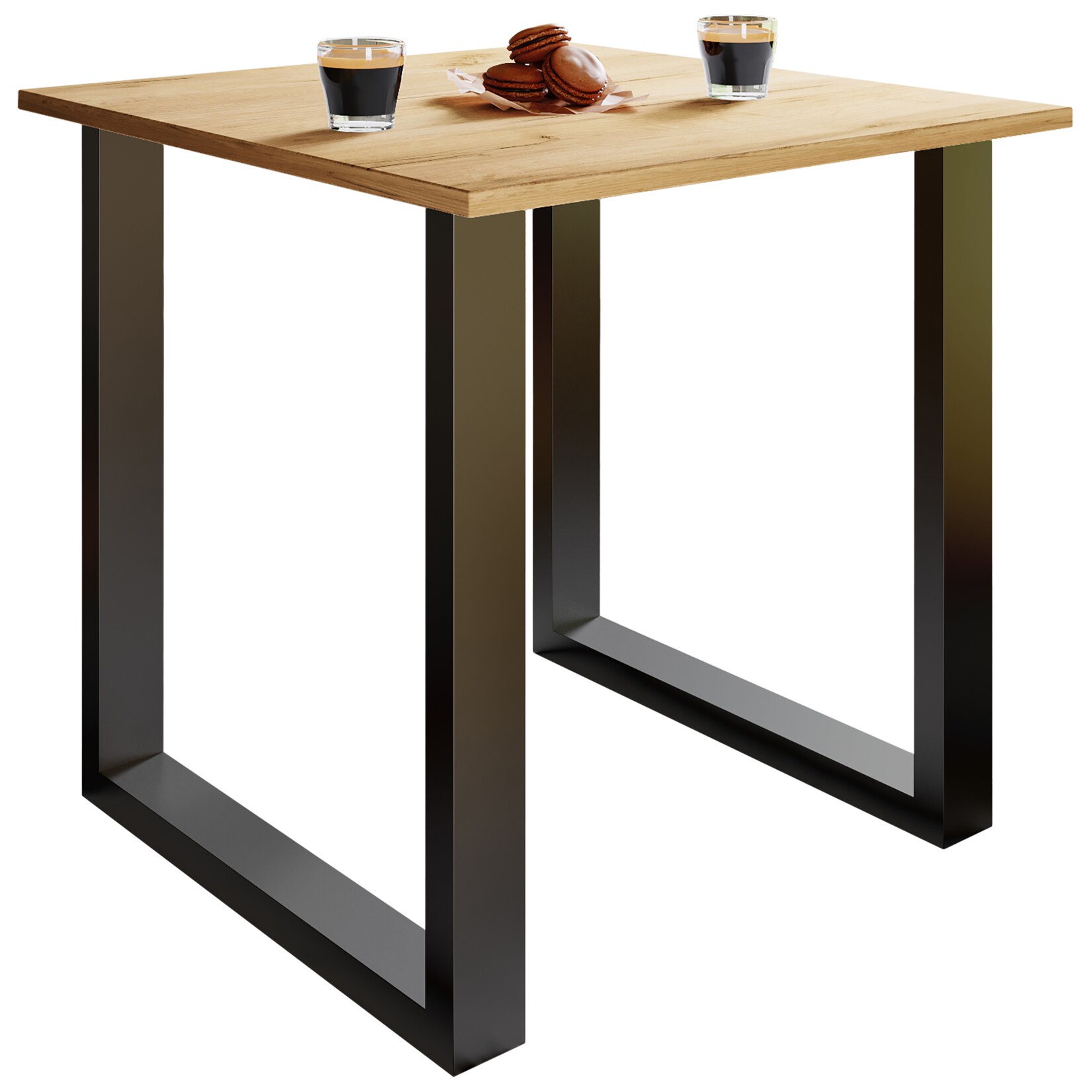 VCM Esstisch "Premium Holz Esstisch Küchentisch Xona U 80x80" 1 Stk. tlg.