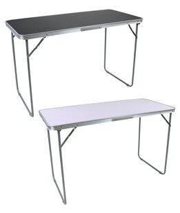 VCM Gartentisch klappbar | Esstisch | Maße ca. H. 70 x B. 110 x T. 53 cm | Klapptisch | Balkontisch Gartenmöbel - Galdas 110x53 