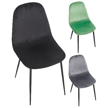 VCM 1er Esszimmerstuhl skandinavischer gepolsterter Küchenstuhl Stuhl Esszimmer Esstischtisch Rückenlehne Fiolo 