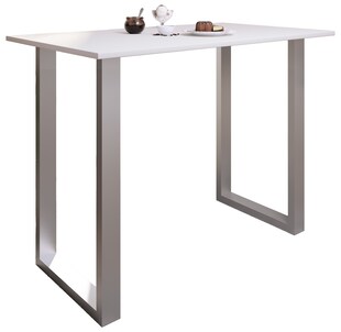 VCM Bartisch | Tresen | Stehtisch | hoher Tisch | Bartresen Tisch - Xona 140x80 cm 