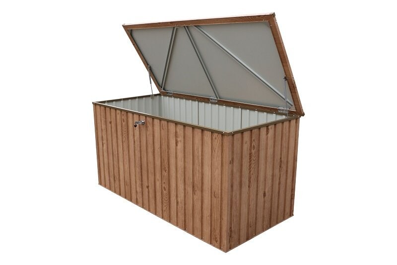 Duramax Metall Gerätebox Garten Aufbewahrungsbox Kissenbox 1450 l, 195 x 91 x 94 cm bei Marktkauf online bestellen
