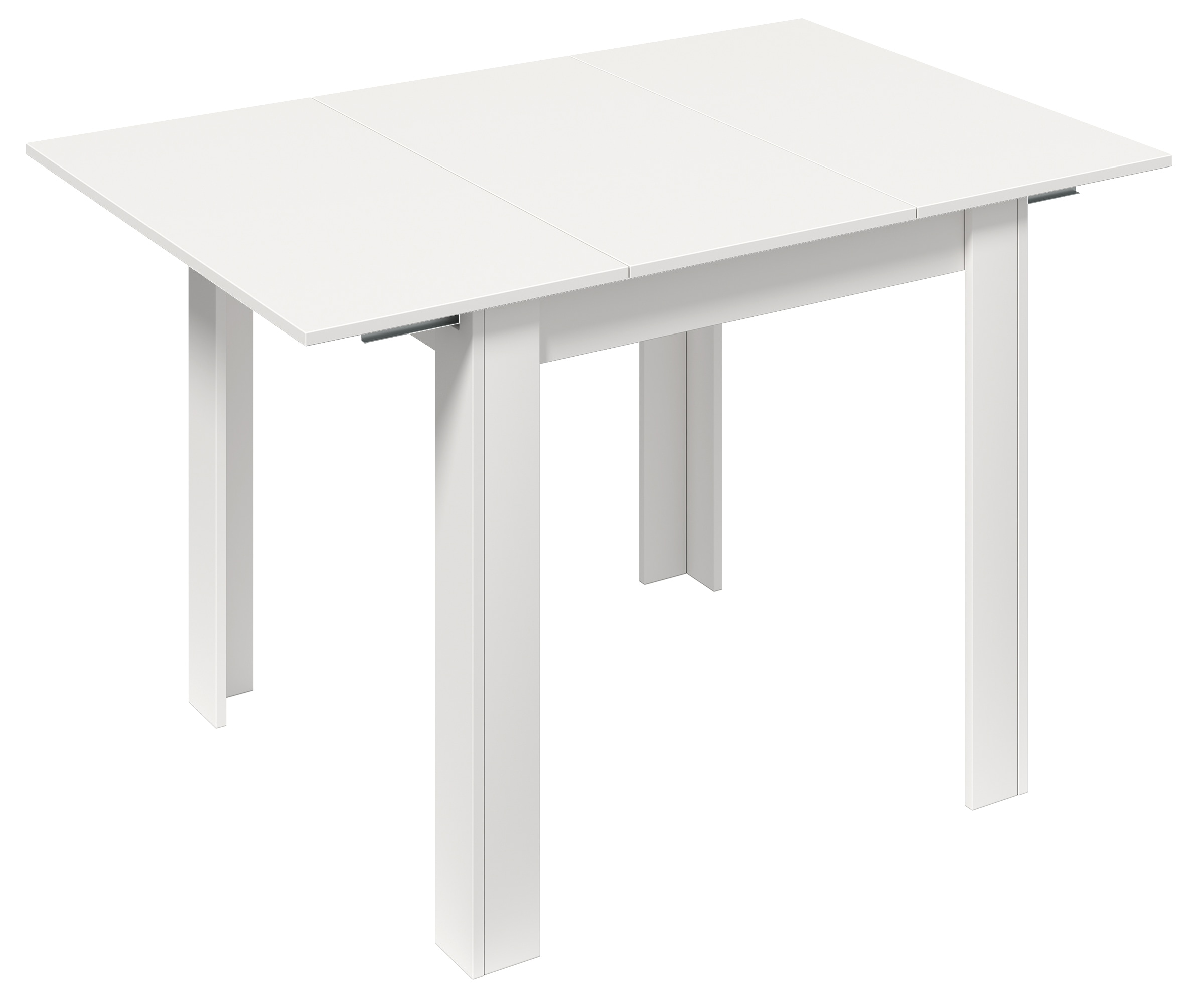 VCM VCM Esstisch ausziehbar, Holz K&uuml;chentisch 80-120 cm, kompakter Speisetisch f&uuml;r K&uuml;che & Essbereich, Tisch Pesoli 