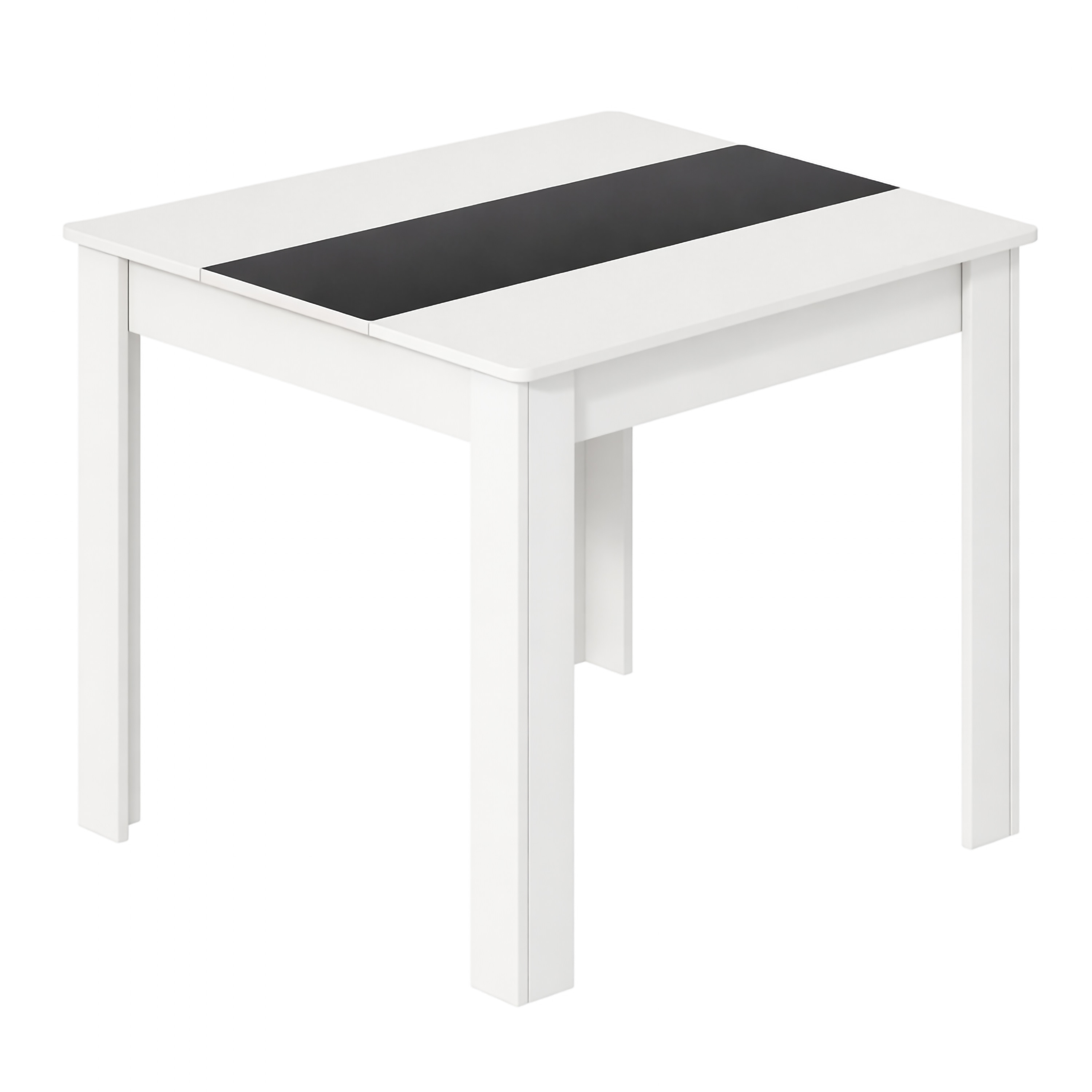 VCM VCM Esstisch, Holzwerkstoff K&uuml;chentisch H. 75 x B. 80 x T. 50 cm, kompakter Speisetisch f&uuml;r K&uuml;che & Essbereich, Tisch Disalo 
